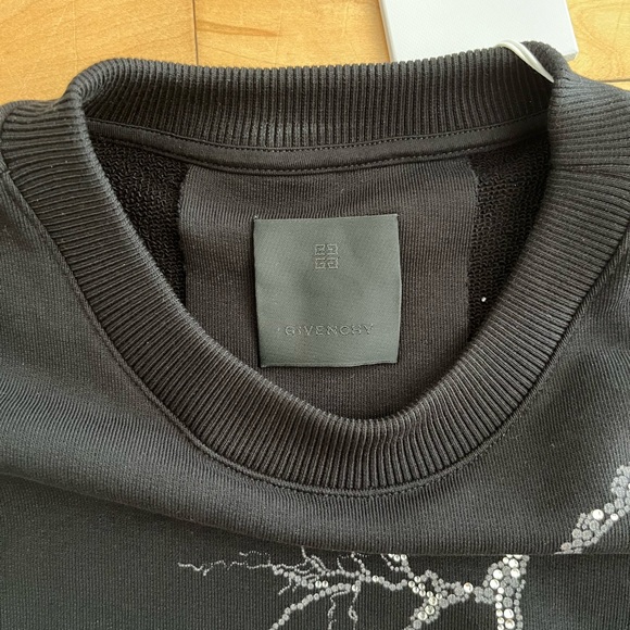 NWT - Givenchy Crystal Storm Sweatshirt - Picture 4 of 9